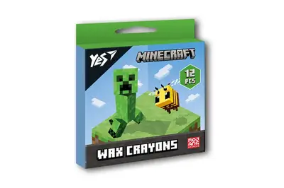 Набір воскових олівців YES 12 шт. "Minecraft" 590142 купити