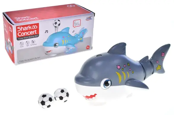 Дельфін на батарейках, озвучений, зі світлом, в коробці 683B р.13,5x11,5x12см YG Toys купити