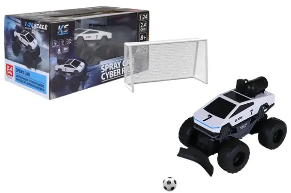 Автомобіль SPRAY CAR на р/к – CYBER RIDE (білий, 1:24, 2.4 ГГц, акум. 3,7 V, вихлопна пара) купити