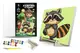 Набір для розпису по номерах 25х25 см QB900-024 "Єнотик" з дерев'яною підставкою qbee купити недорого в Україні, фото 55755