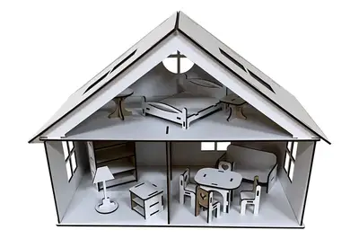 Ляльковий будиночок «LOL HOUSE» Білий 31*22*44 см купити