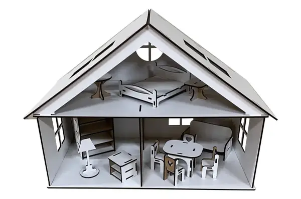 Ляльковий будиночок «LOL HOUSE» Білий 31*22*44 см купити