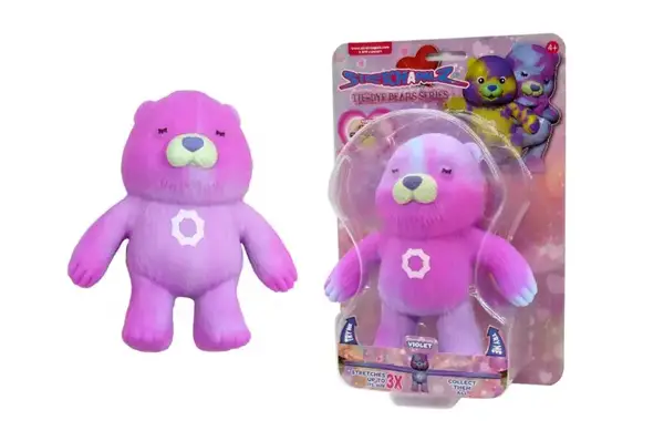 Іграшка-тягнучка Стрейчапалз, іграшка 14см. серія TIE DYE BEARS 988420 купити недорого в Україні, фото 5