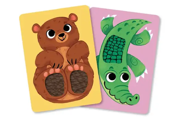 Набір карток 301230 "Монтесорі. Малюки тварин" з тактильними елементами DoDo купити недорого в Україні, фото 6