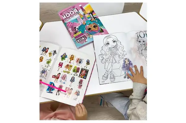 Розмальовка зі стікерами Tweens Emma Emo LCB8 IDEYKA купити недорого в Україні, фото 4