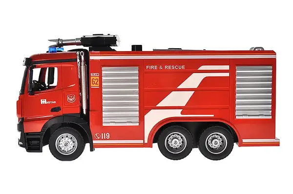 Машина пожежна на радіокеруванні 93311 акумулятор, в коробці р.53,5x16,5x25,2 см YG Toys купити недорого в Україні, фото 4