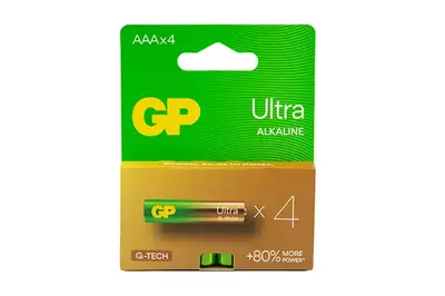 Батарейки GP 24AU LR03 Ultra Alkaline C4 4шт. купити