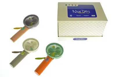 Ручний вентилятор 12шт в коробці KD097 р.19*9см купити