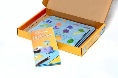 Дерев'яна розвиваюча гра "Комбінації" Puz-88894 PuzzleOK купити
