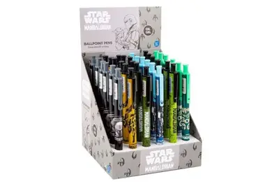 Ручка автоматична масляна 0,5 синя MANDALORIAN купити