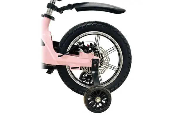 Дитячий велосипед Maraton Crussier ICONIC pink 14 дюймів, двоколісний купити недорого в Україні, фото 3