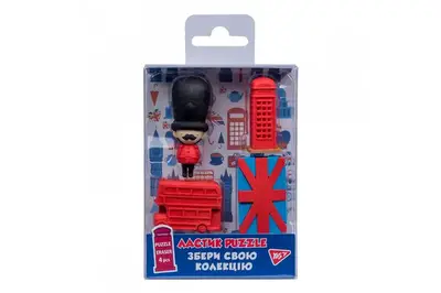 Гумки YES "London", набір 4шт купити