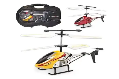 Вертоліт XF866D-S2 на батарейках, 2 кольори, валіза 35*7,5*19см купити