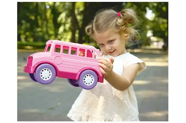 Автобус 7129 шкільний рожевий ТЕХНОК купити недорого в Україні, фото 5