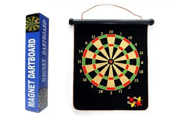Дартс DM1501 15, магнітний, 6 дротиків, в коробці р. 43*7*7 см купити