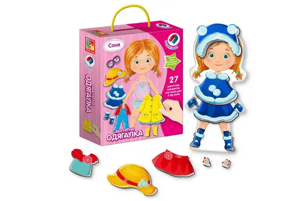 Магнітна одягалка VT3702-07 "Соня" VladiToys купити
