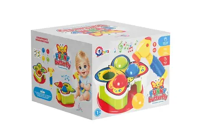 Гра стукалка 3328 "Веселий молоточок. Метелик" музична ТЕХНОК купити