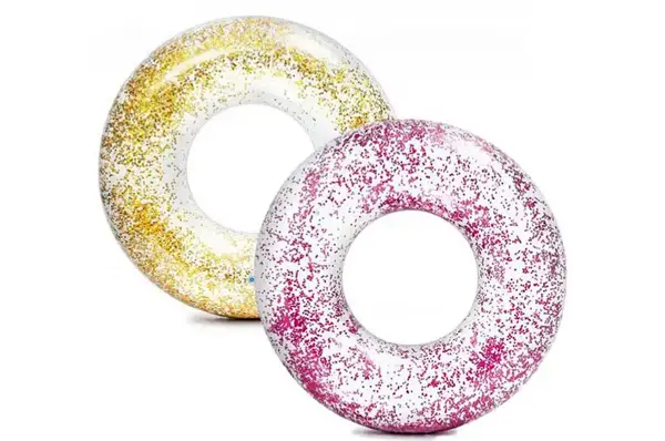 Круг надувний 56274 "Прозорий блиск" (9р) 2 види р.119 см INTEX купити