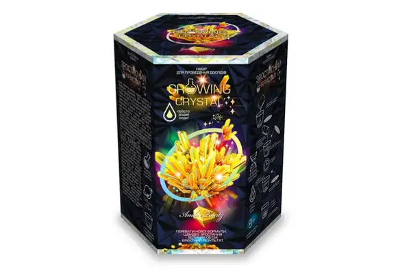 Набір для дослідів GRK-01-01U,02U,03U..08U "GROWING CRYSTAL" в коробці DANKO купити недорого в Україні, фото 4