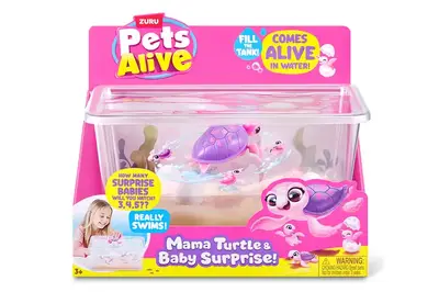 Інтерактивний ігровий набір 9560 PETS ALIVE серії "Mama & Baby Surprise" S1 – МАМА ЧЕРЕПАХА З СЮРПРИЗОМ купити