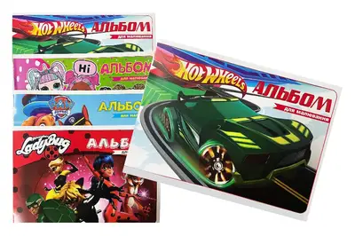 Альбом для малювання POLLY 16 аркушів купити