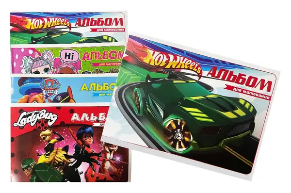 Альбом для малювання POLLY 16 аркушів купити