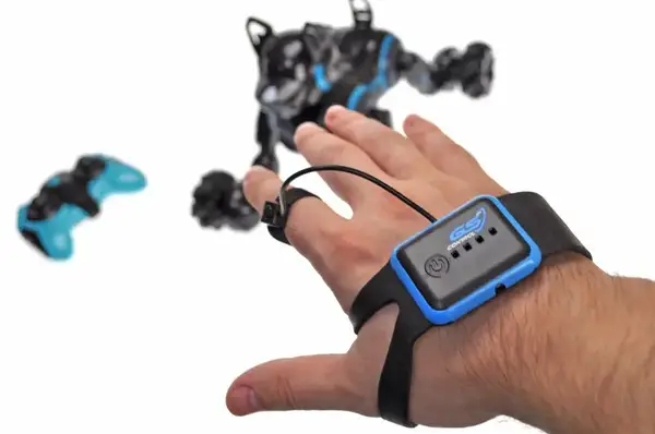 Інтерактивна собака на радіокеруванні жестами, на акумуляторі, в коробці 666-800A р.31*25,6*24см купити недорого в Україні, фото 5