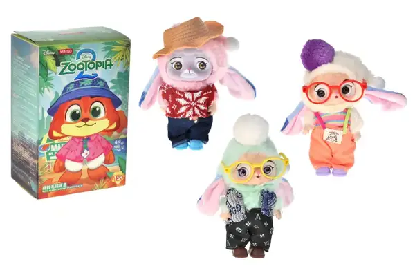 Іграшка-сюрприз м'яка Брелок Зоотрополіс Zootopia 3 СЕЗОН у коробці 20см купити