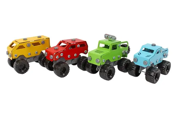 Конструктор металевий 9956 “Авто 4в1” 370 дет. ТЕХНОК купити недорого в Україні, фото 3