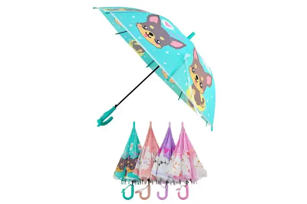 Парасолька BT-CU-0056 кольорова 4в.EVA 49*66см зі свистком купити