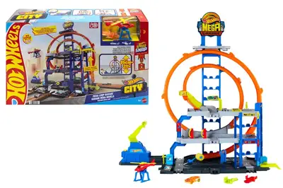 Ігровий набір JBM74 "Гараж з мега петлею" Hot Wheels купити