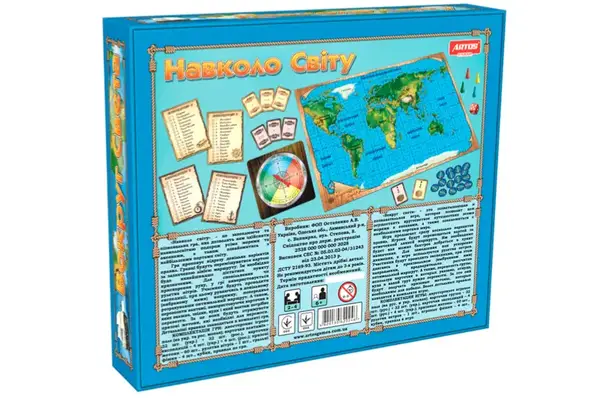 Настільна гра "Навколо світу" ARTOS купити недорого в Україні, фото 3