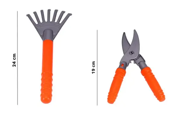 Набір садівника 8287 з відерком ТЕХНОК купити недорого в Україні, фото 2