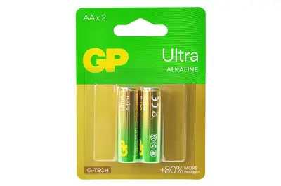 Батарейки алкалінові GP15AU Ultra Аlkaline 6 GP (LR6) 2шт, блістер купити