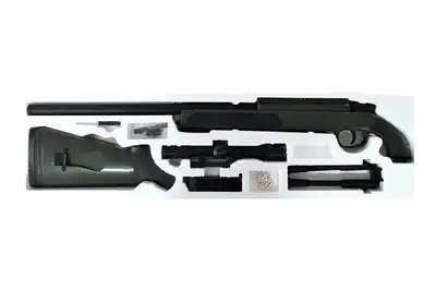 Автомат CYMA ZM51T з пульками, лазер. прицілом, метал+пластик, коробка 90*8*24 купити