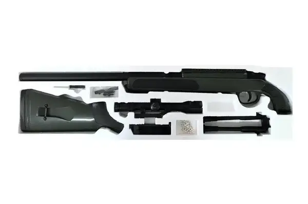 Автомат CYMA ZM51T з пульками, лазер. прицілом, метал+пластик, коробка 90*8*24 купити недорого в Україні, фото 2