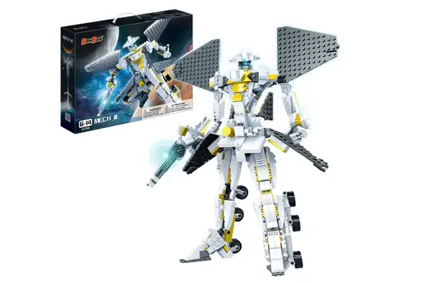 Конструктор-трансформер "Mech 3" Самурай (567 елм. ) ET710 / BanBao купити