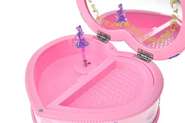 Музична скринька з дзеркалом в коробці 9213-1 р.17*17*9,5см. купити недорого в Україні, фото 2