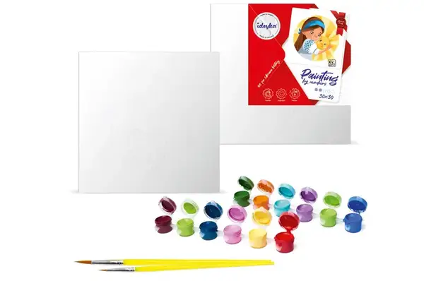 Набір для розпису по номерах 30x30 см KHO6742 "Солодкий капібара" Ideyka купити недорого в Україні, фото 2