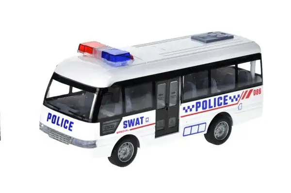 Автобус інерційний YM-9906F на батарейках, в дисплеї 6 шт. р.39,6x9x21,8 см YG Toys купити недорого в Україні, фото 2