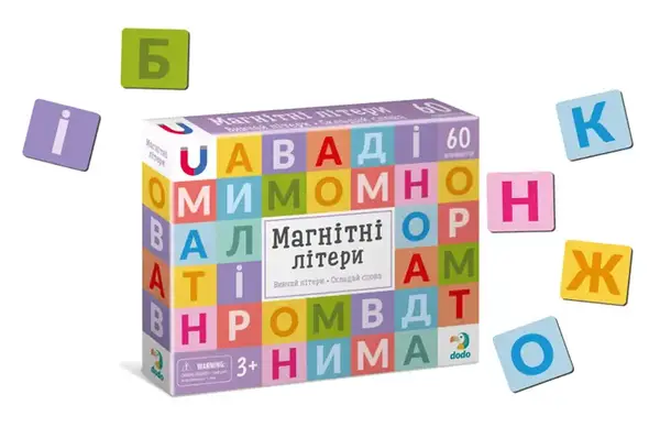Магнітна гра 200273 "Літери" DoDo купити