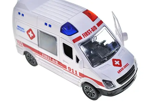 Автобус JW567-023 спецслужби інерційний, відкриваються двері 4 види 10 шт.в кор.32*28*30,3 см купити недорого в Україні, фото 7