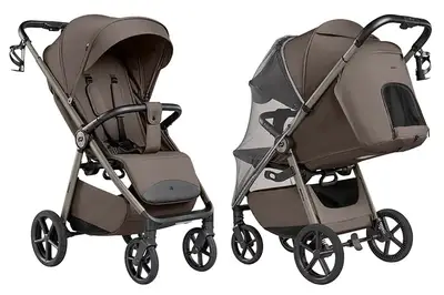 Прогулянкова коляска CARRELLO Bravo Lite CRL-5529 Derby Brown купити