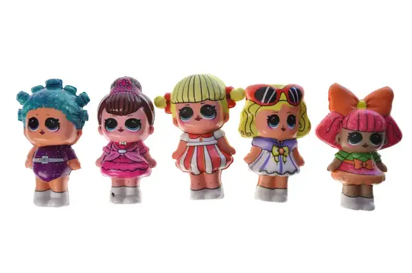 Дитяча іграшка-сквіш Лялька герой SK36-1 купити