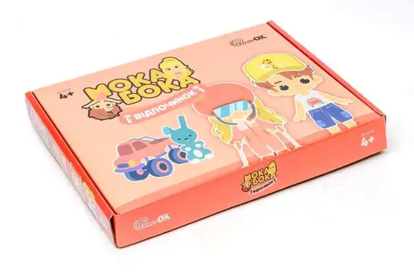 Гра дерев'яна з наліпками Puz-88893, Відпочинок Мока Бока PuzzleOK купити недорого в Україні, фото 4