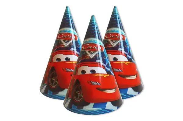 Ковпачок дитячий паперовий "Тачки" купити