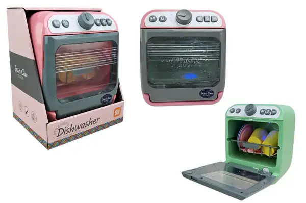 Посудомийна машина LD-886A/B батарейка, мікс 2 види, світло, звук, вода, аксес короб. 18.7*15,5*23,5см купити