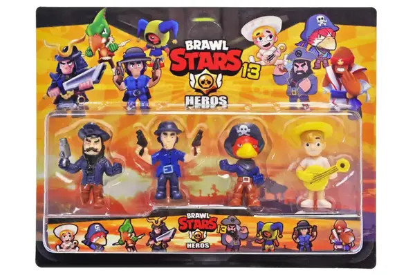 Набір фігурок за мотивами гри на блістері 4шт, 191053 р.30*20,5см. купити