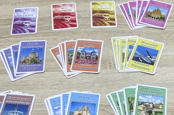 Настільна гра "Галопом по Україні" ARTOS купити недорого в Україні, фото 2