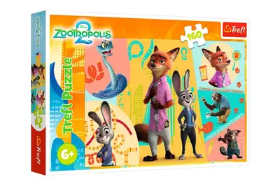 Пазли - 160 елм. - 15429 "Зоотрополіс" Trefl купити